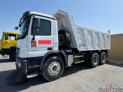 For Sale: Mercedes Actros Tipper 18m³  *للبيع: شاحنة مرسيدس أكتس(18م³)