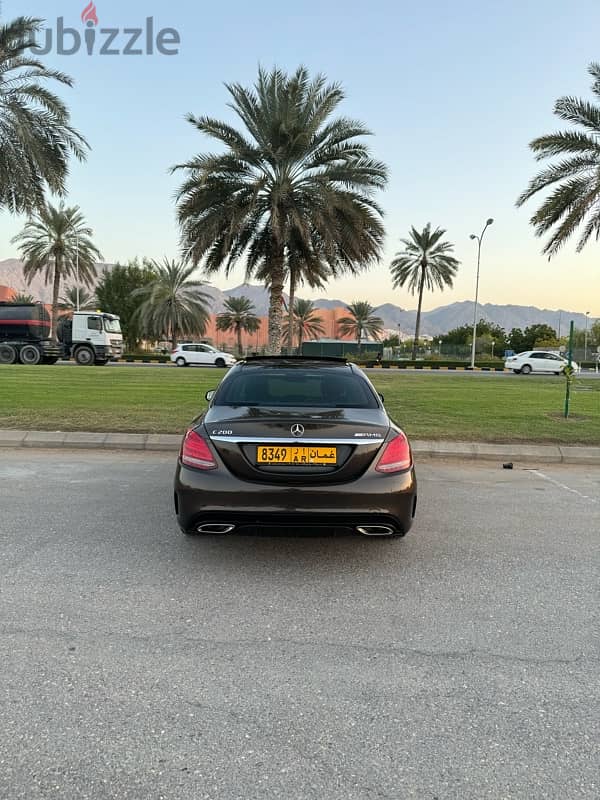 مرسيدس C200 AMG خليجي الزواوي 2017 6