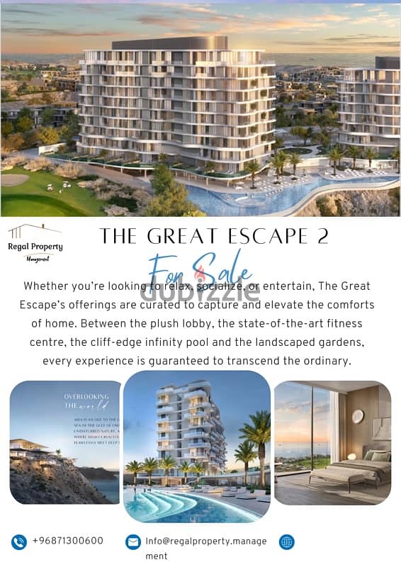 **Available Apartments for Sale at A Great Escape 2, Aida** 0