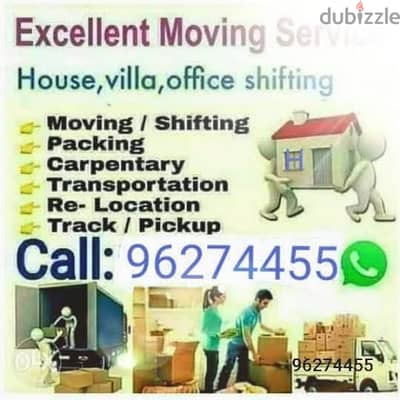 House shiffting professional carpenter service