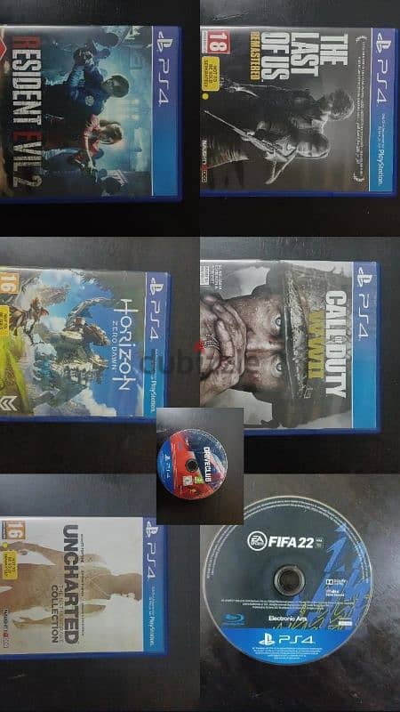 PS4 CD urgent sale. please whatsapp. per cd 5 rial 0