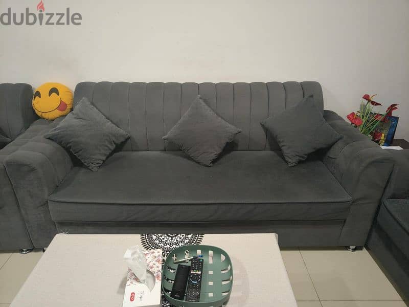 Sofa set (3+1+1 seater) - Urgent Sale 1