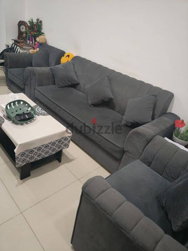 Sofa set (3+1+1 seater) - Urgent Sale 2