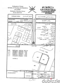 صلاله عدونب مربع ط ركنيه شارعين وسكه موقع مستوي ومرتفع - المالك 0