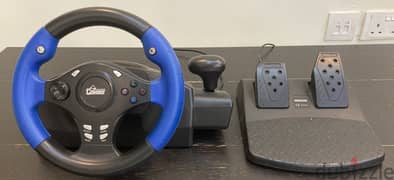 Gaming Racing Wheel for PC and Playstation 0