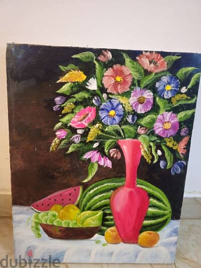 Beautiful handmade oil painting for sale.