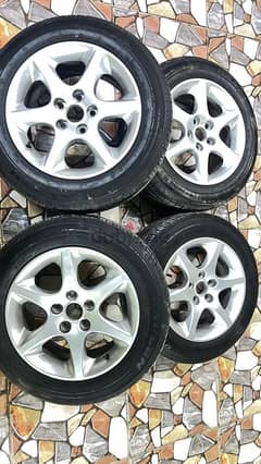 lexus GS300 16” original rims with tyres (1998-2005) 0