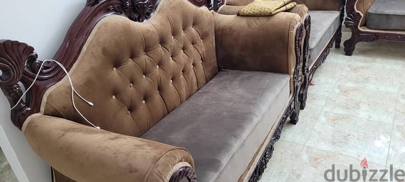 wooden Sofa 7 seater 3