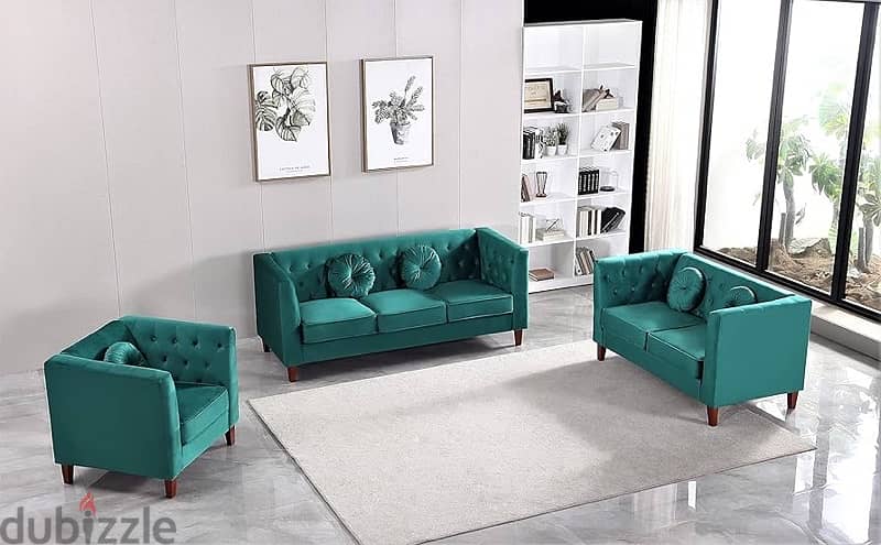 brand new model sofa set l shape with bad 2