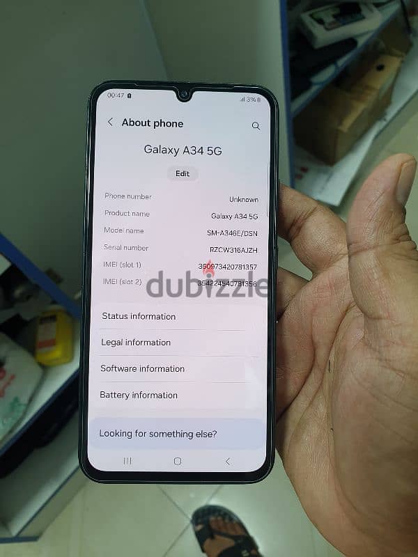 samsung A34 5gb 128/6+6gb 1