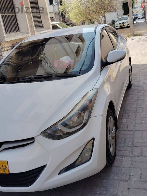 Hyundai Elantra 2016 good number, engine 1.6 malkia full, good con. . 4