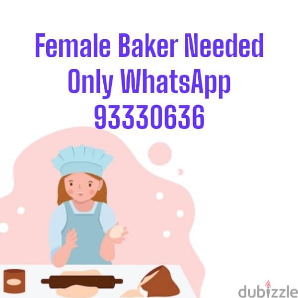 Female Baker Needed! 0