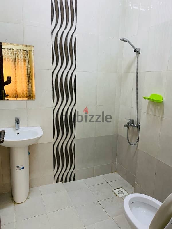 fully furnished room with attached bathroom for bachlors in Ghala 1