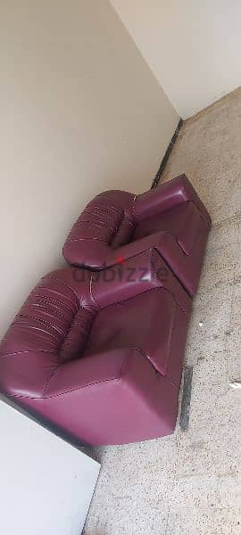 sofa 2 single urgently sell 1