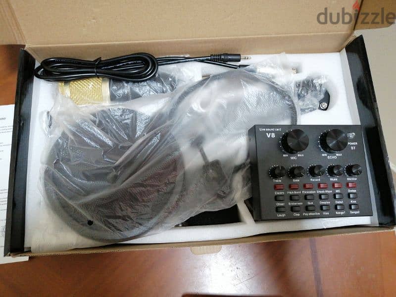 BRAND- BEHRINGER XENYX  Q502 AUDIO MIXER + V8 SOUND CARD FOR SALE 2