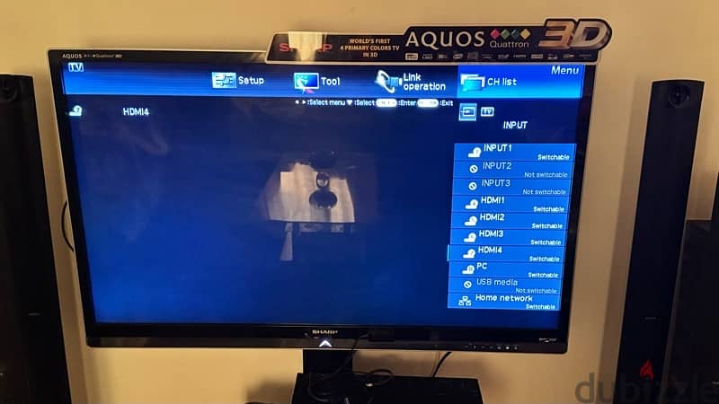 Sharp Aquos Quattron 3D Tv 47 inch 2