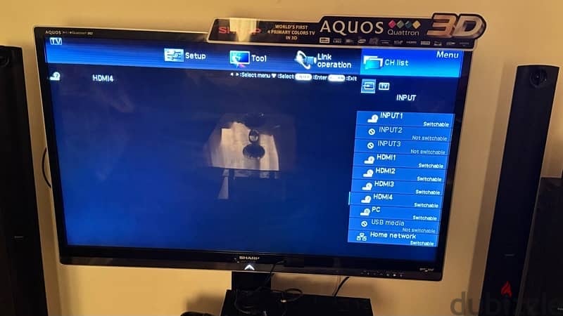 Sharp Aquos Quattron 3D Tv 47 inch 3