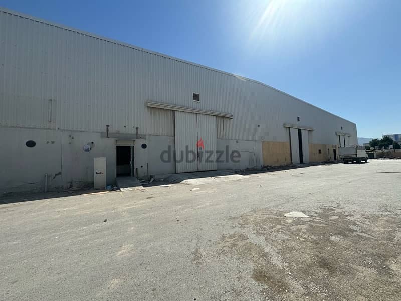 recommended warehouse at GHALA available sizes from 500 Sqm to above 7