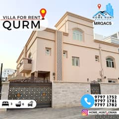 AL QURUM | SPACIOUS 3BR VILLA FOR RENT 0