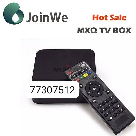 New 4K tv Box with One year subscription 0