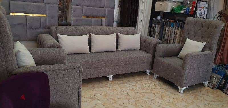 offer offer offer 5+1+1=5seater sofa set available 1