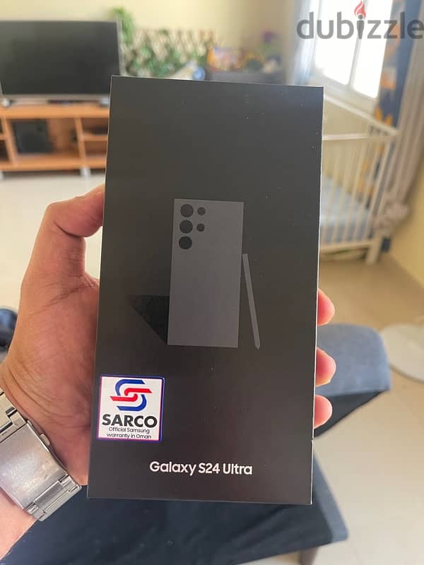 Samsung S 24 ULTRA with SARCO warranty with samsung Pay 5