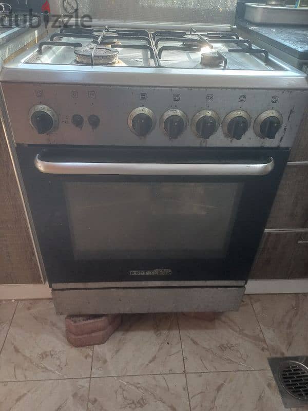 4 burner with oven&grill 1