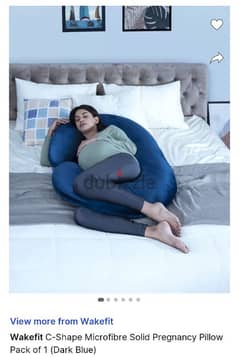 Pregnancy Pillow - C type - Brand: Wakefit 0