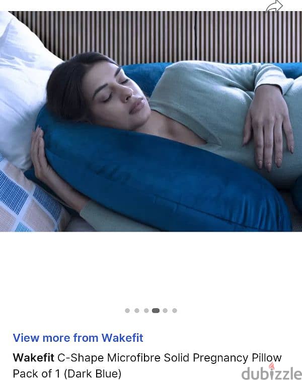 Pregnancy Pillow - C type - Brand: Wakefit 3