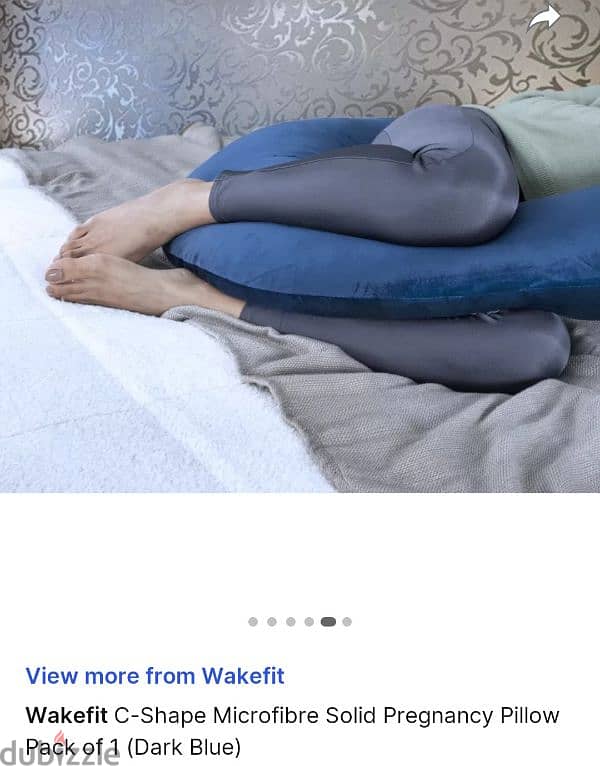 Pregnancy Pillow - C type - Brand: Wakefit 5