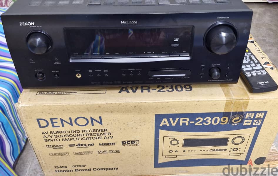 DENON AV SURROUND RECEIVER AVR 2309 -7.1 Chennal 0