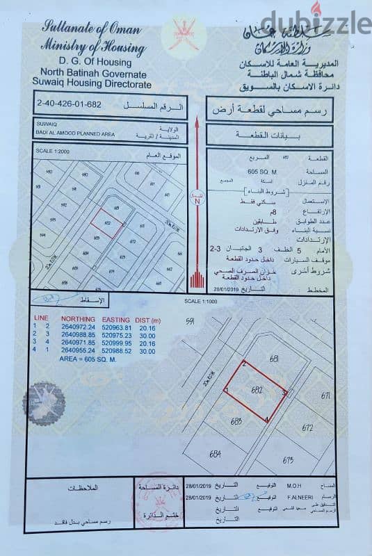 أرض للبيع في مخطط بدي العمود 2