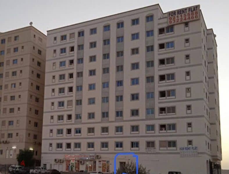 Furnished flat Alkhoudh for yearly rt شقة ف الخوض مؤثثة للإيجار السنوي 13