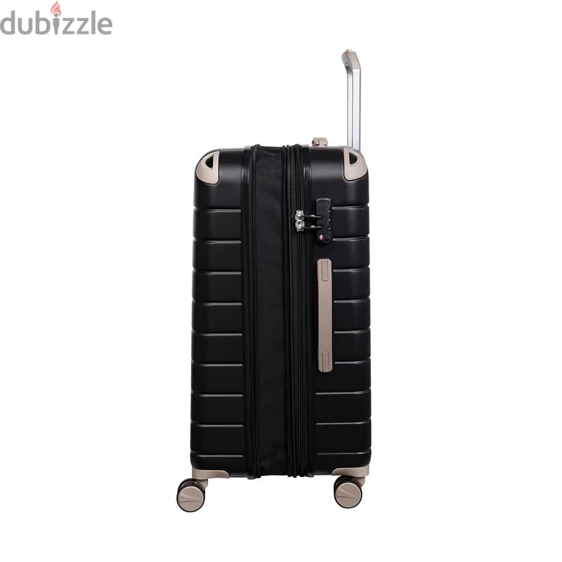 IT LUGGAGE SKYSCRAPER 3 PC LUGGAGE SET BLACK NEW 2