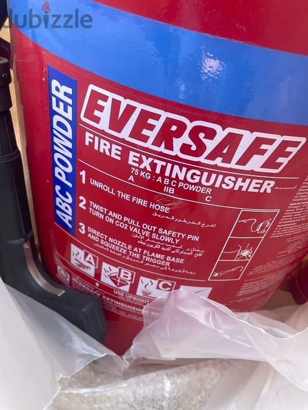 Fire Extengusher ABC Powder 75kg 0