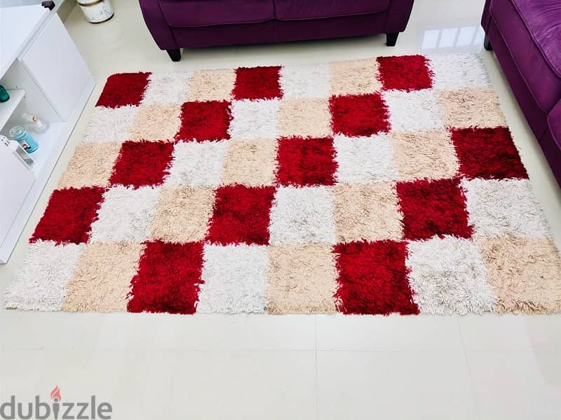 Excellent condition used floor rug for sale 2