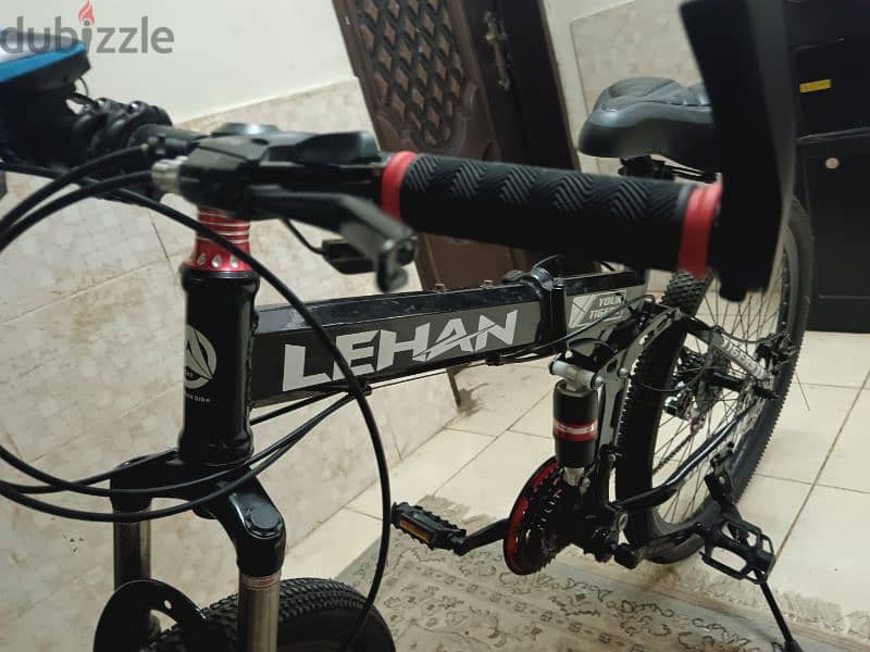 Lehan foldable mountain bike 26 inch 8