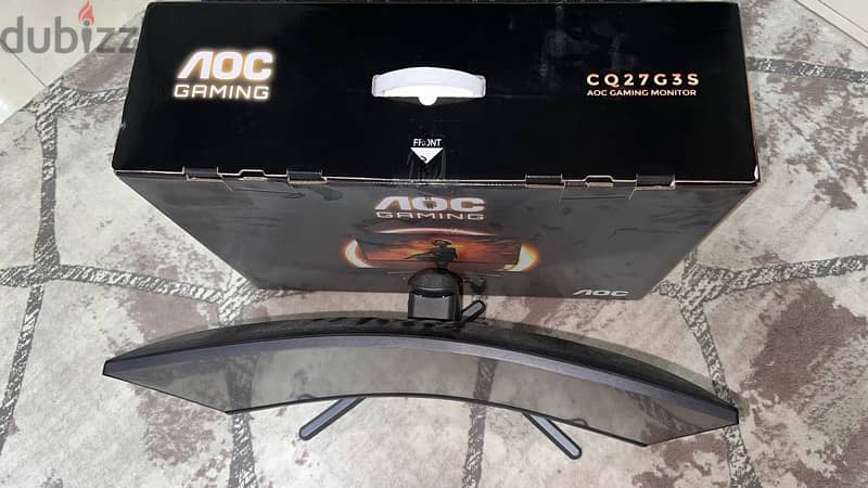 شاشة AOC 27 انش  CQ27G3S 27" QHD Gaming Monitor 0