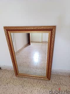 Beautiful Gold Framed Mirror 0