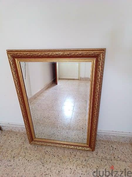 Beautiful Gold Framed Mirror 0