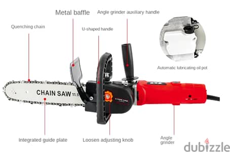 Drill Conversion Electric Chain Saw Adapter