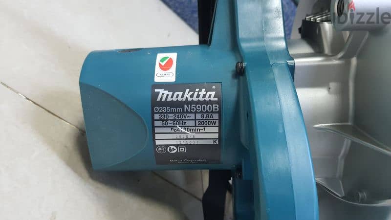 makita circular saw 9. ¼" 1