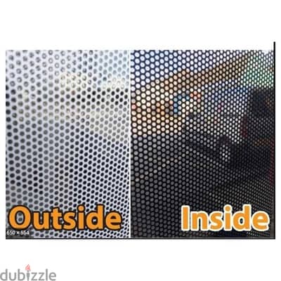 Window privacy film available, Branding on glass sticker available