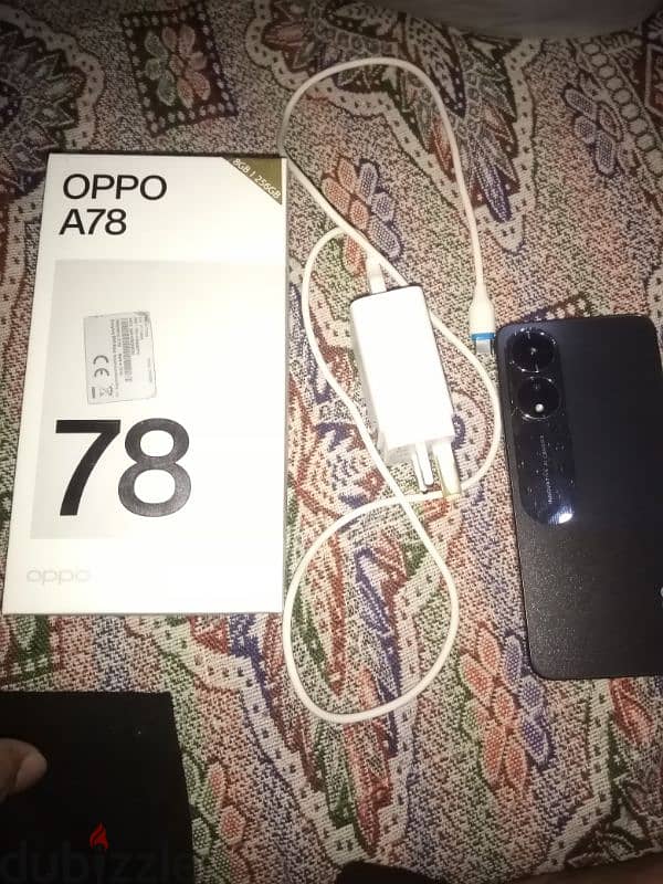 oppo A78 8+8 gb 256 gb clean phone 0