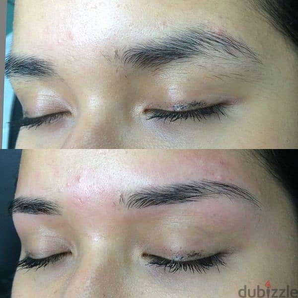 Eyebrows plucking 1