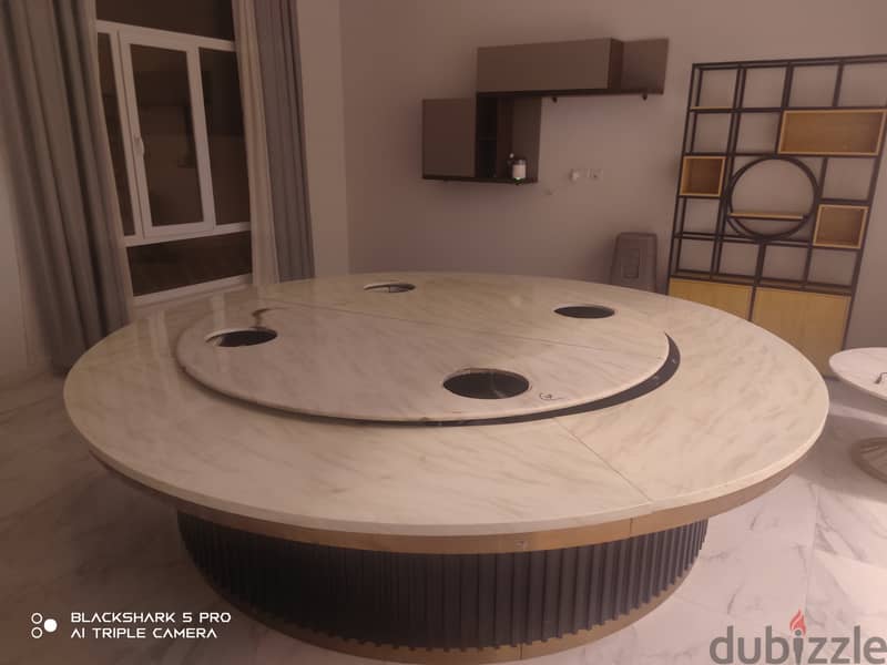 Large Marble Dinning table 1