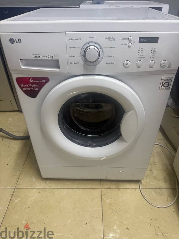 lg 7 kg washing machine available for sale in working condition 1