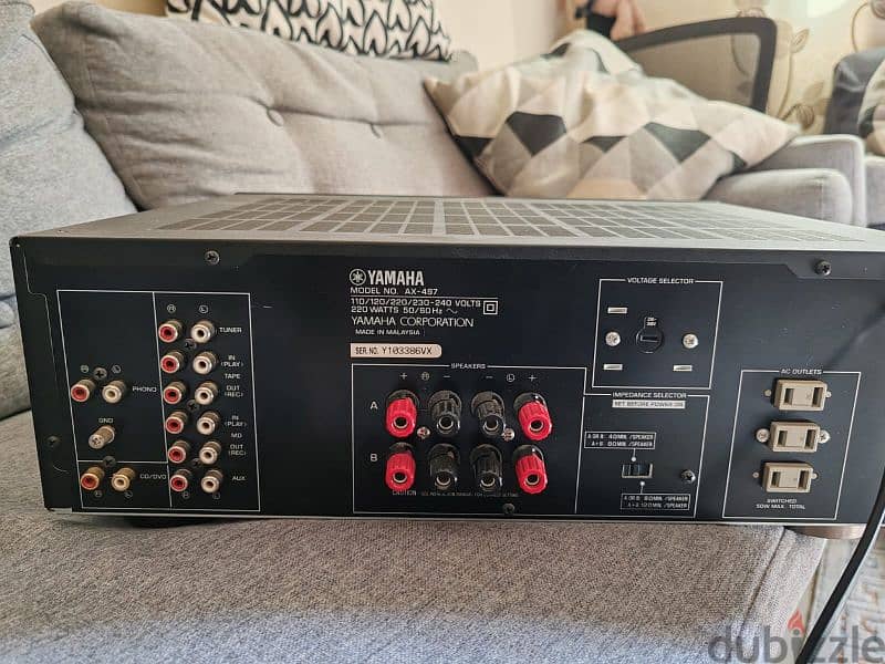 high power yamaha stereo amp 0