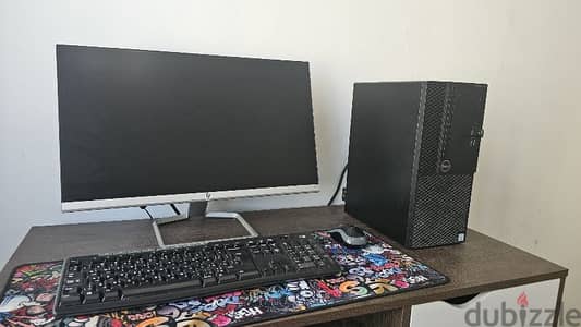 Desktop Computer with 24inch Minitor