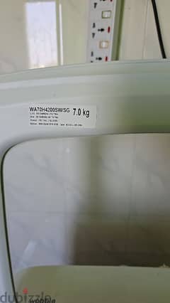 samsung fully automatic washing machine 7kg 0